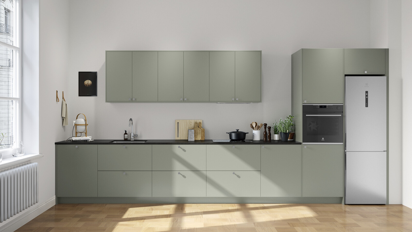 Bistro salviegrøn Bistro salviegrøn