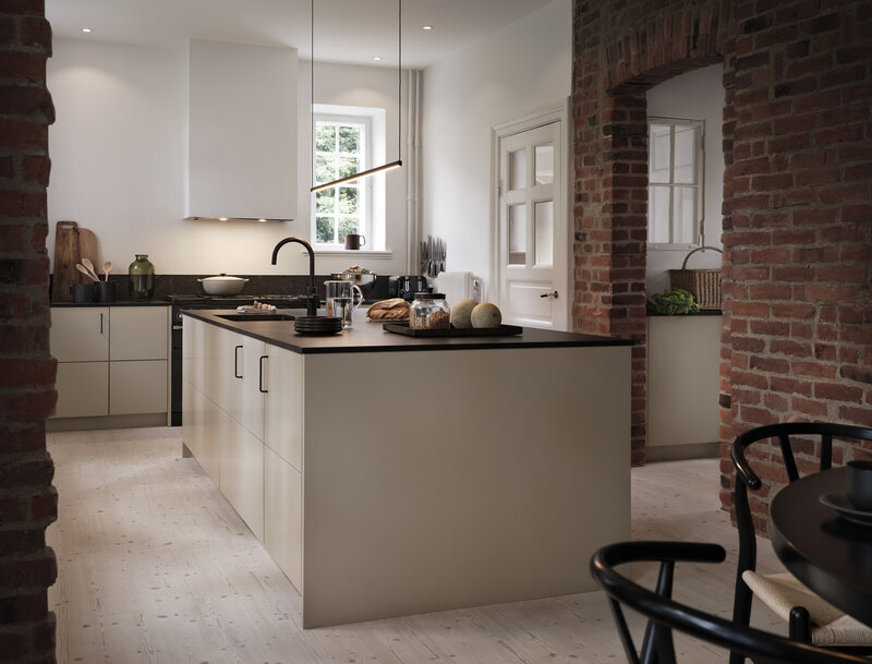 Køkkeninspiration Bistro østersbeige Køkkeninspiration Bistro østersbeige